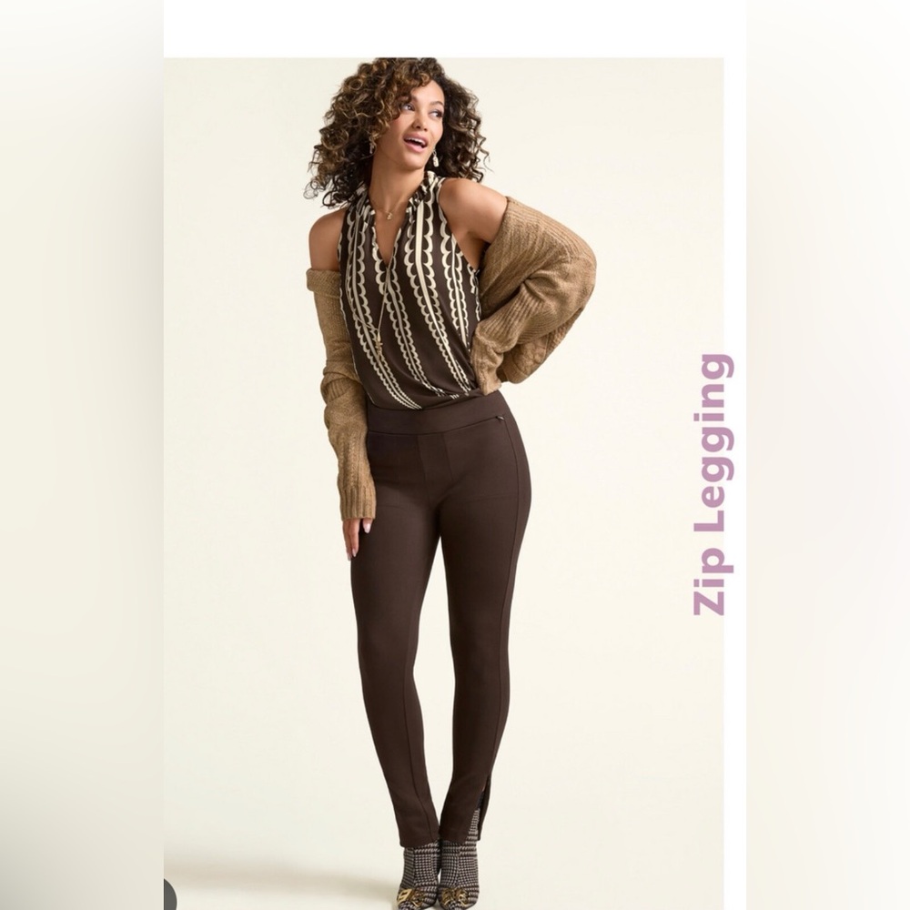 NWT | Cabi 4613 Zip Legging